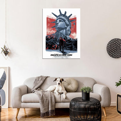 Escape from New York 1981 Movie ?Snake Plissken Wall Art Print Poster
