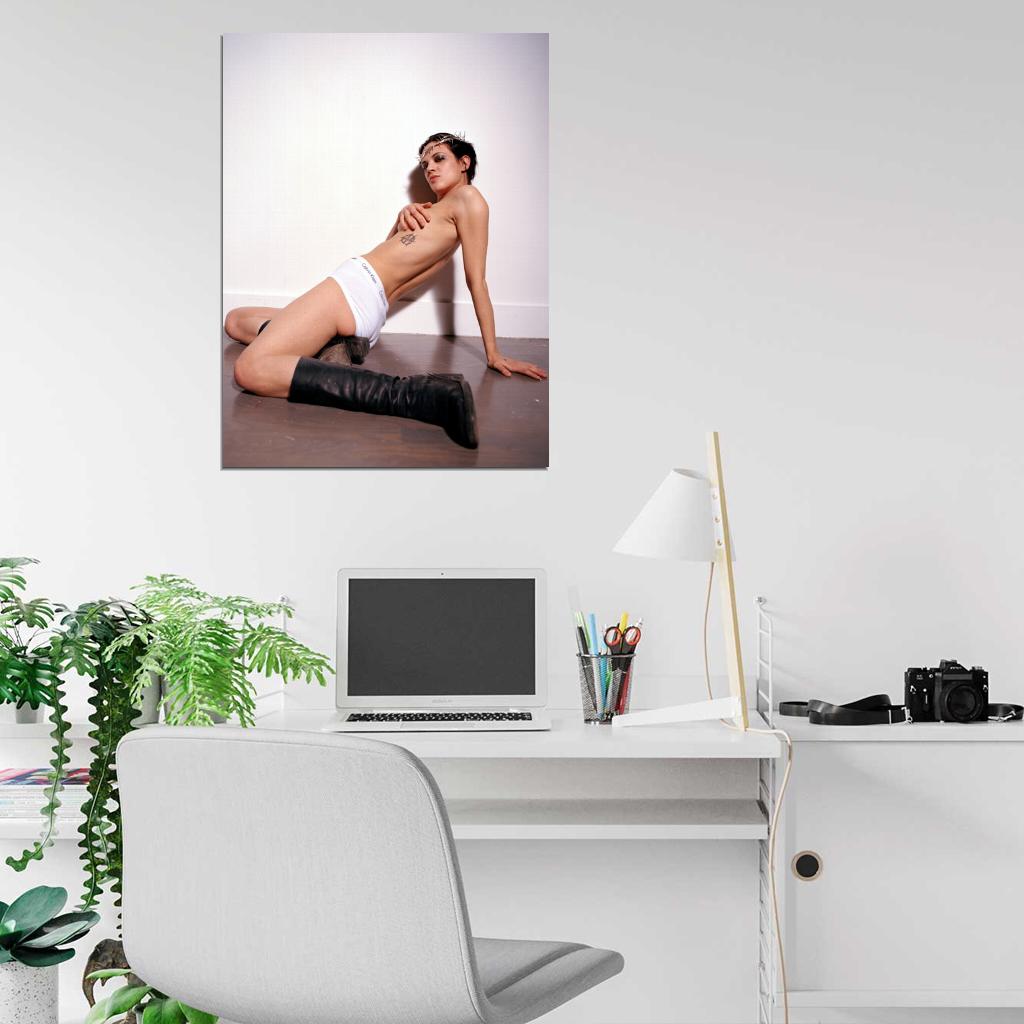 Asia Argento Topless Hot Actress Sexy Model Nude Naked Wall Art Print Poster