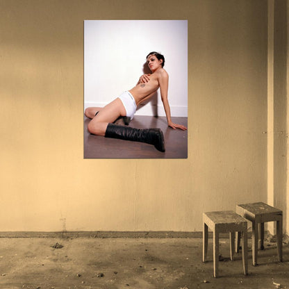 Asia Argento Topless Hot Actress Sexy Model Nude Naked Wall Art Print Poster