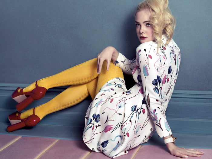 Elle Fanning Hot Beautiful Cute Actress Wall Art Print Poster