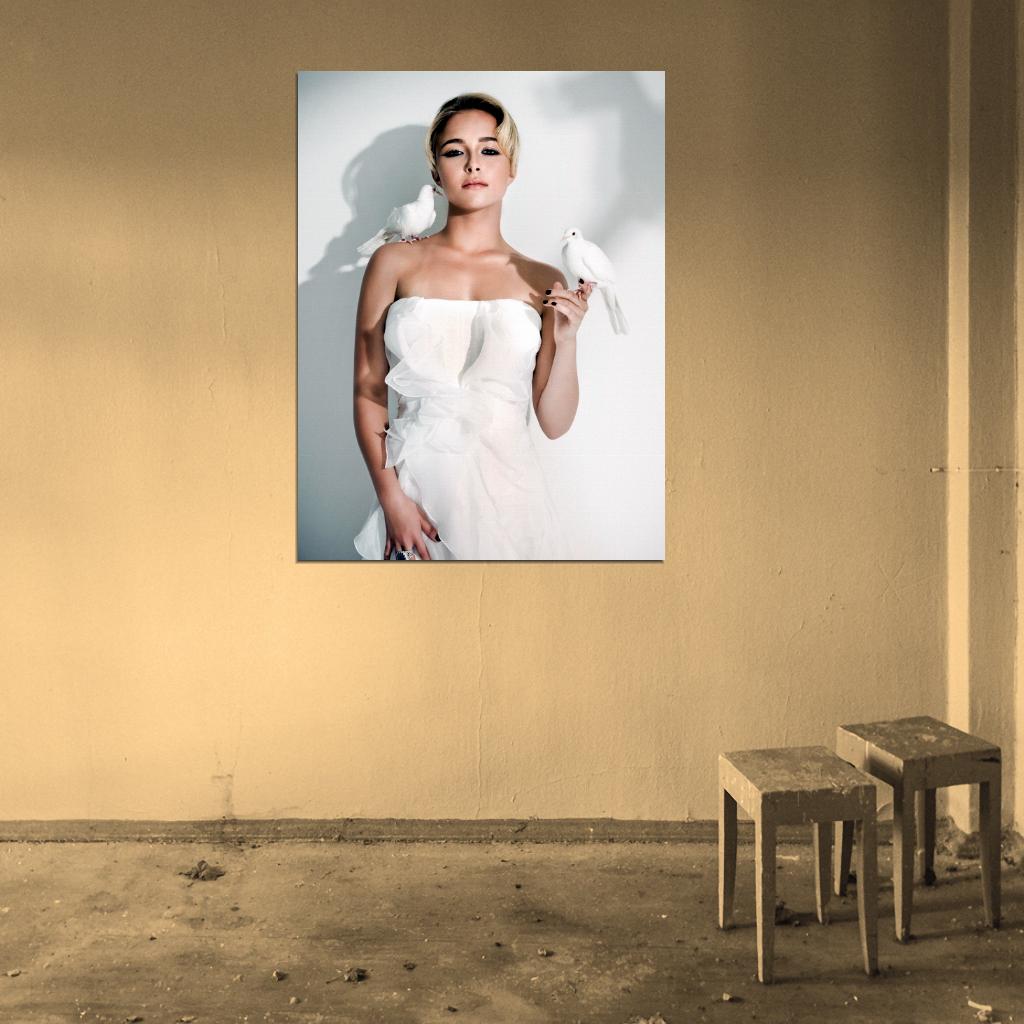 Hayden Panettiere Beautiful Cute Actress Wall Art Print Poster