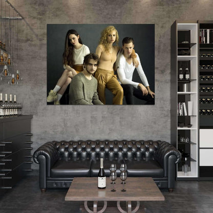 Hemlock Grove Bill Skarsgard Landon Liboiron Penelope Mitchell Cast Characters TV Series Wall Art Print Poster
