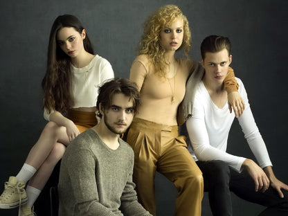 Hemlock Grove Bill Skarsgard Landon Liboiron Penelope Mitchell Cast Characters TV Series Wall Art Print Poster