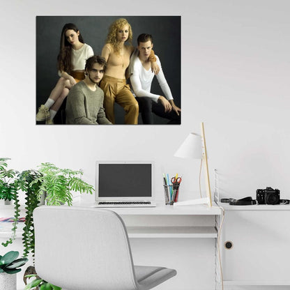 Hemlock Grove Bill Skarsgard Landon Liboiron Penelope Mitchell Cast Characters TV Series Wall Art Print Poster