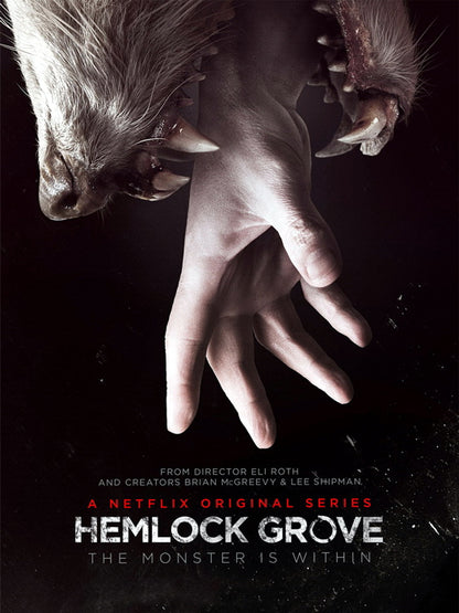 Hemlock Grove Werewolf TV Series Wall Art Print Poster