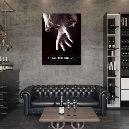 Hemlock Grove Werewolf TV Series Wall Art Print Poster