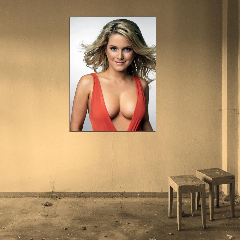 Jeanette Biedermann Hot Actress Sexy Singer Wall Art Print Poster