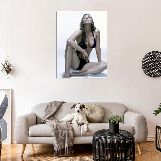 Jennifer Lawrence Hot Actress Sexy Body Underwear Lingerie Wall Art Print Poster