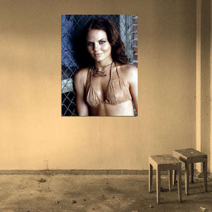 Jennifer Morrison Hot Actress Beautiful Model Wall Art Print Poster