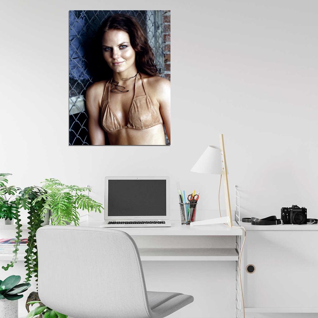 Jennifer Morrison Hot Actress Beautiful Model Wall Art Print Poster