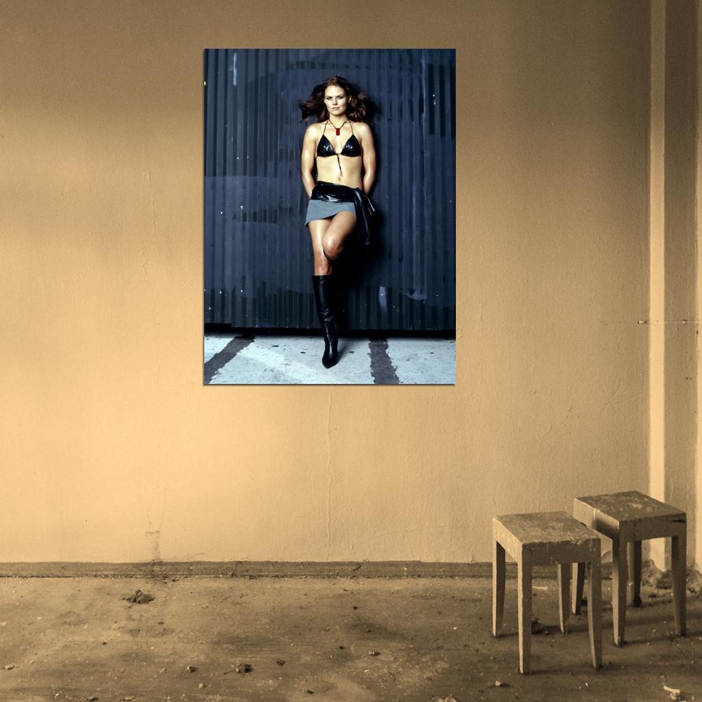 Jennifer Morrison Hot Actress Beautiful Sexy Model Wall Art Print Poster