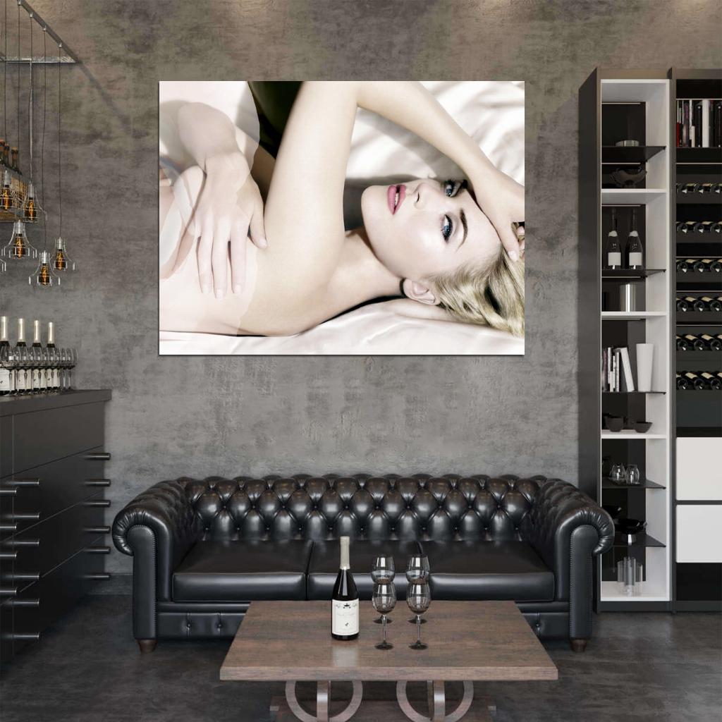 Kate Winslet Beautiful Actress Hot Portrait Wall Art Print Poster