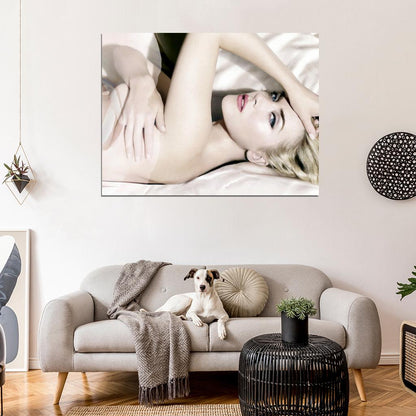 Kate Winslet Beautiful Actress Hot Portrait Wall Art Print Poster