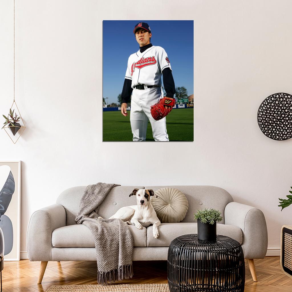 Kazuhito Tadano Baseball Sport Wall Art Print Poster