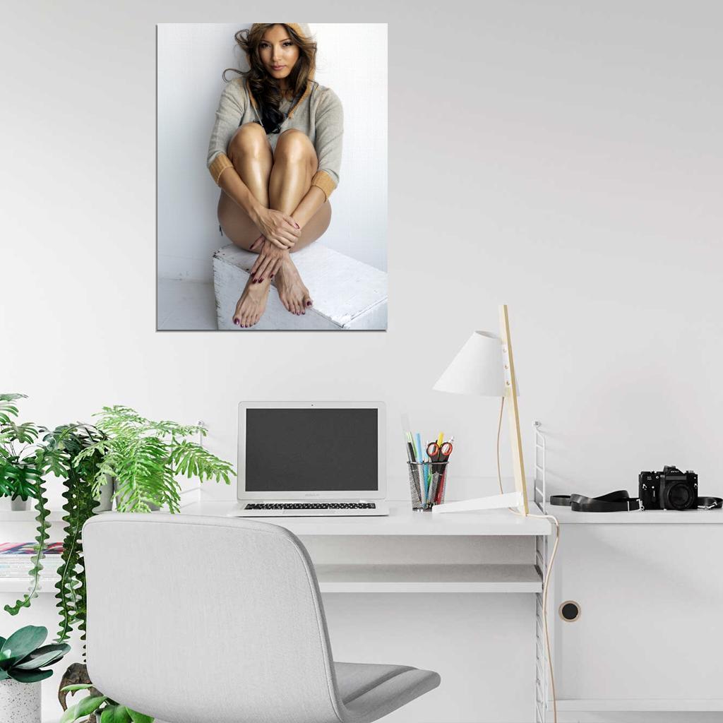Kelly Hu Hot Actress Sexy Model Wall Art Print Poster