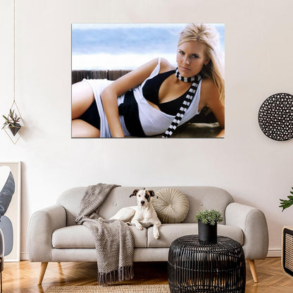 Maggie Grace Hot Actress Sexy Body Wall Art Print Poster