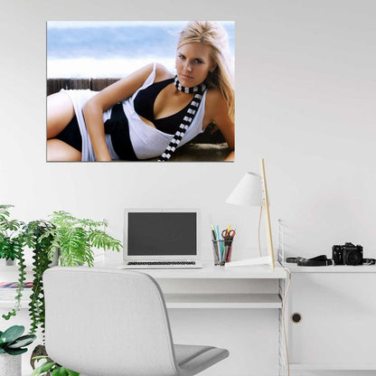 Maggie Grace Hot Actress Sexy Body Wall Art Print Poster