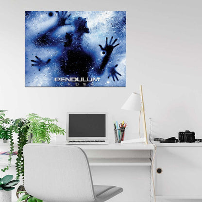 Pendulum Crush Drum and Bass Electronic Rock Band Art Wall Art Print Poster
