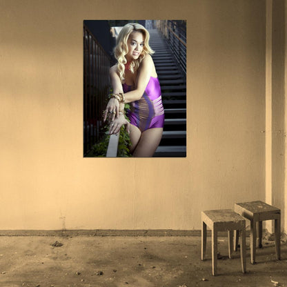 Rita Ora Hot Singer Sexy Actress Music Wall Art Print Poster