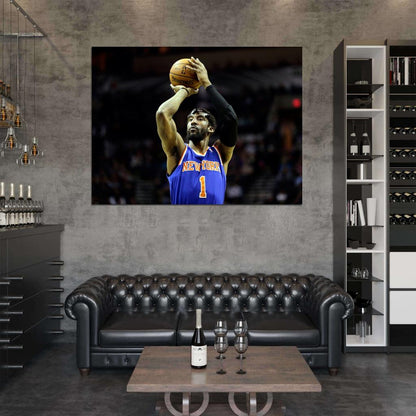 Amare Stoudemire Amar'e New York 2014 Basketball Sport Wall Art Print Poster