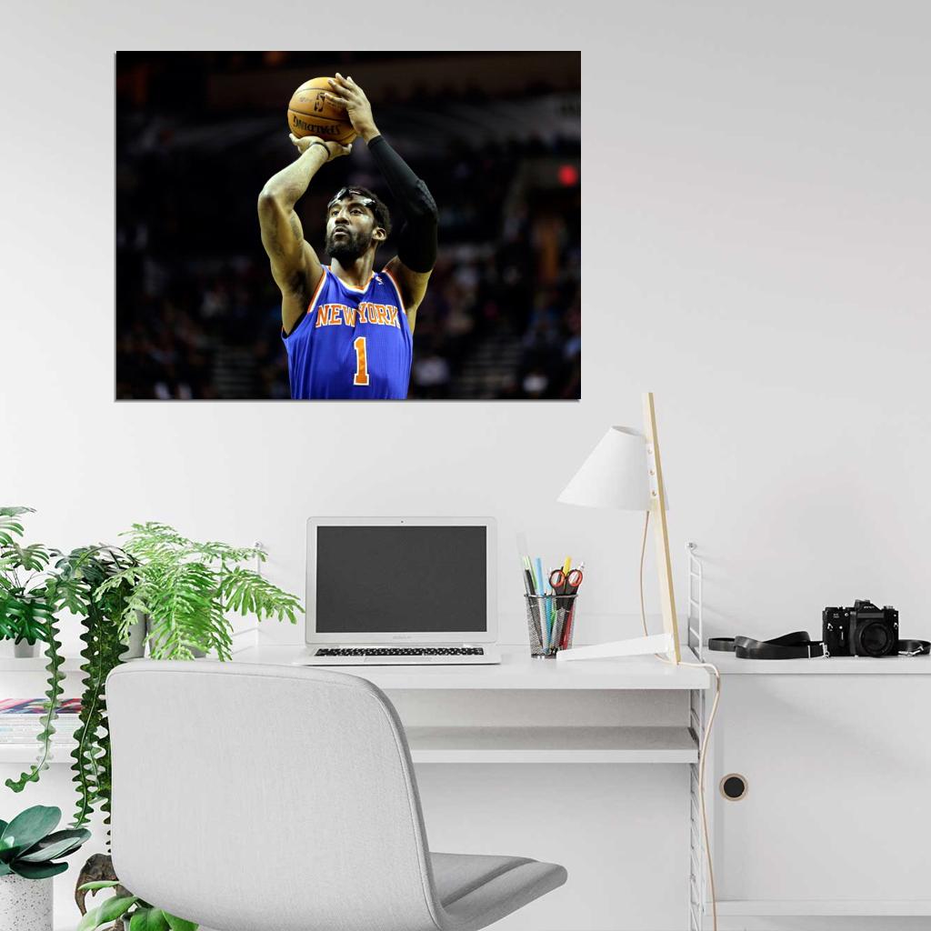 Amare Stoudemire Amar'e New York 2014 Basketball Sport Wall Art Print Poster