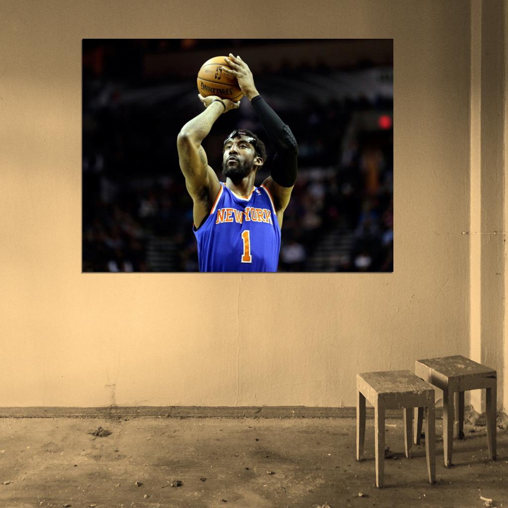 Amare Stoudemire Amar'e New York 2014 Basketball Sport Wall Art Print Poster