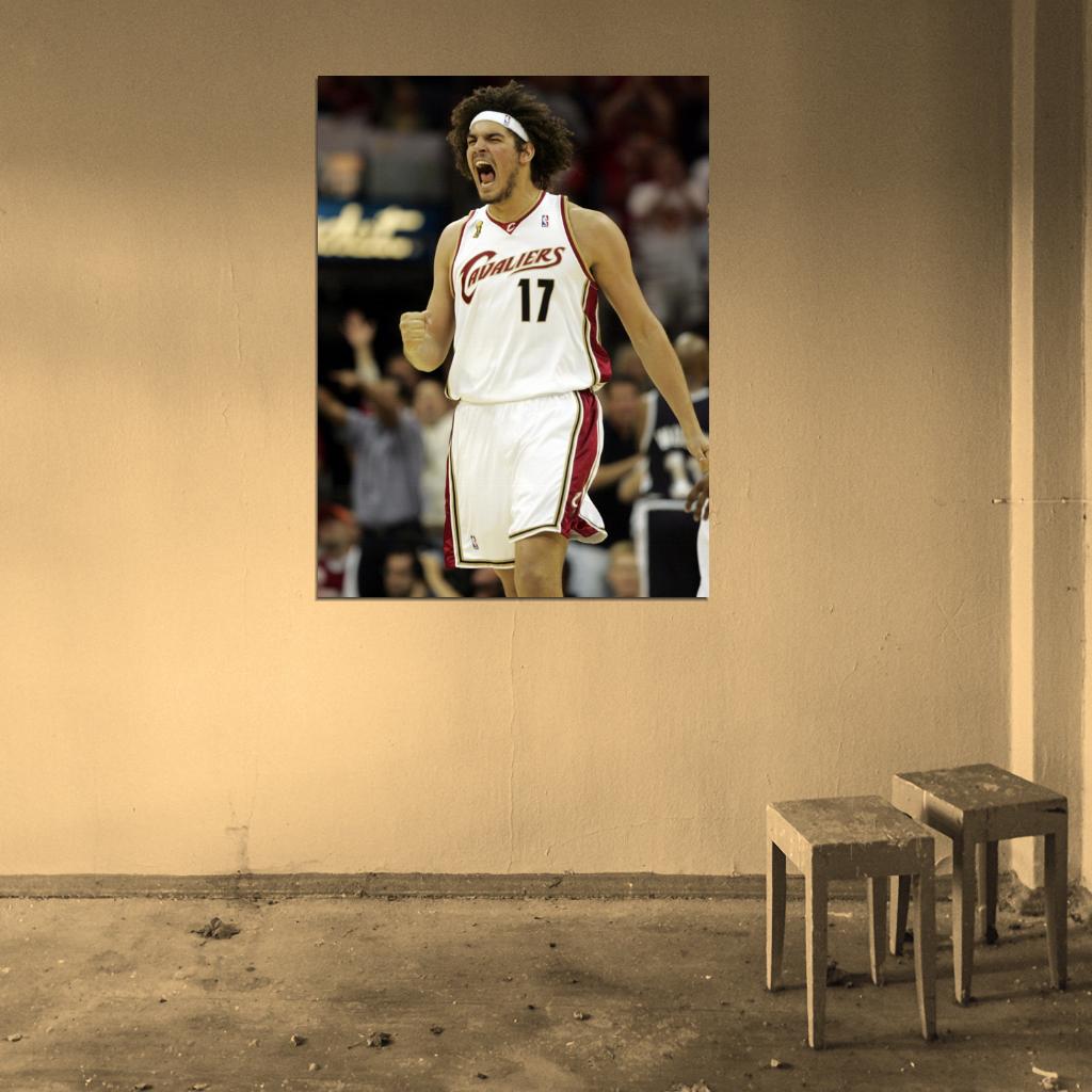 Anderson Varejao Basketball Sport Wall Art Print Poster