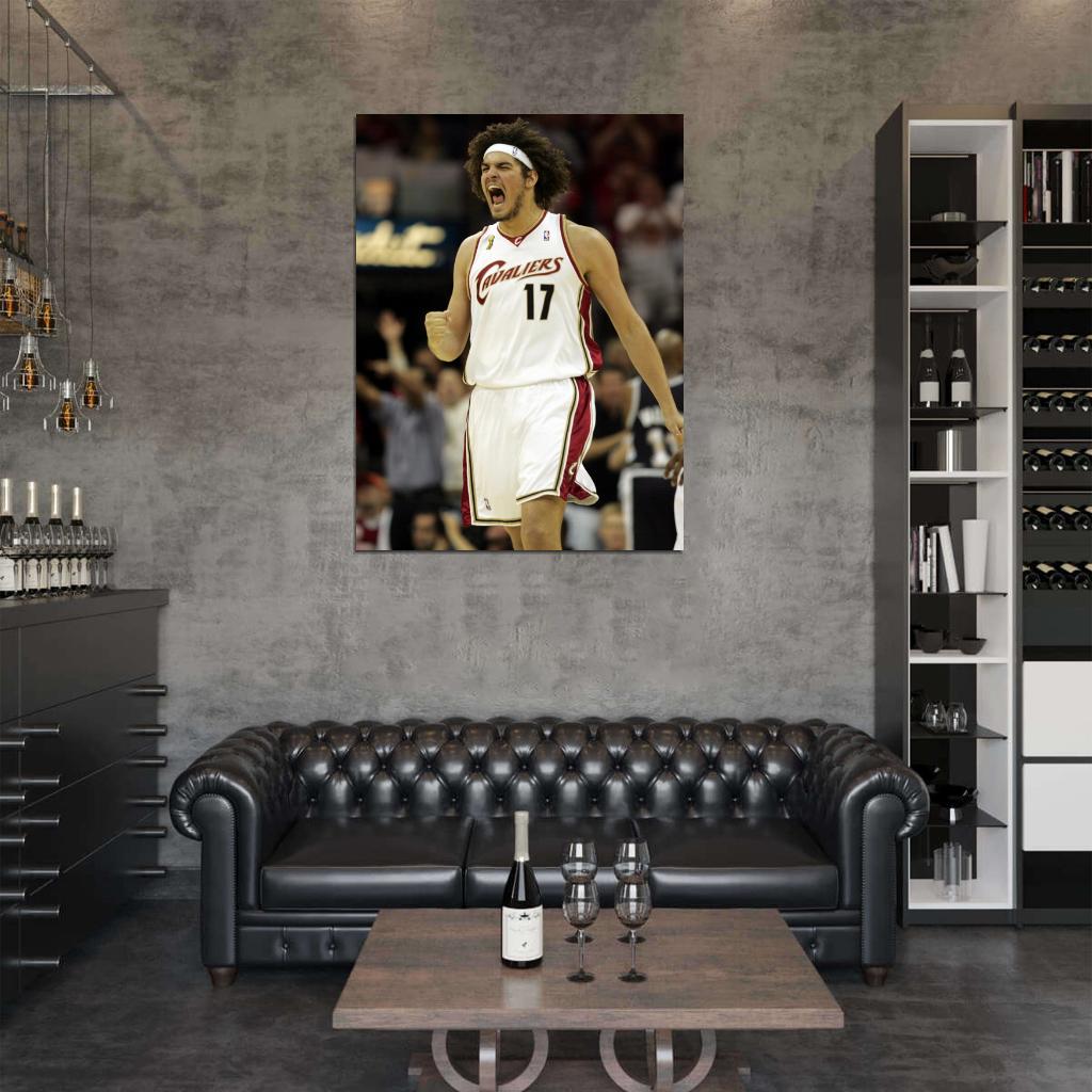 Anderson Varejao Basketball Sport Wall Art Print Poster