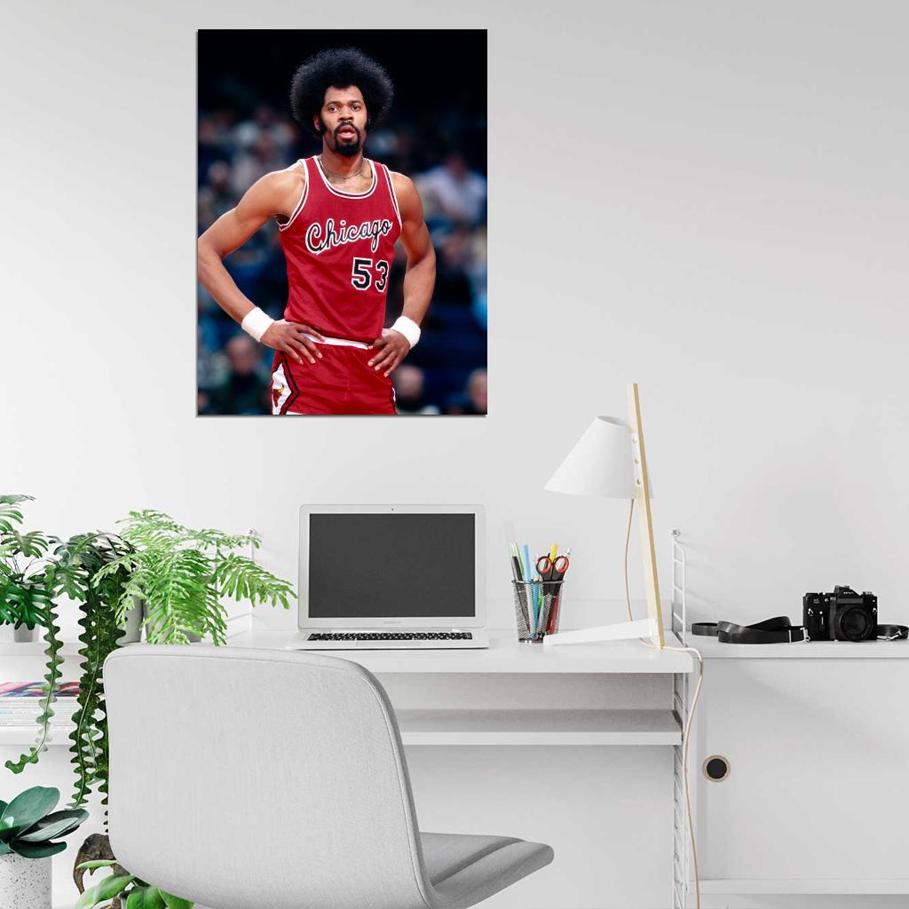 Artis Gilmore Retro Vintage Basketball Sport Wall Art Print Poster