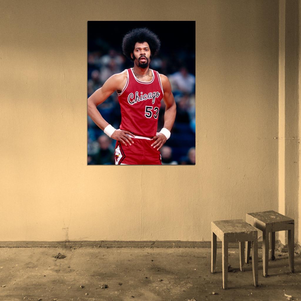 Artis Gilmore Retro Vintage Basketball Sport Wall Art Print Poster