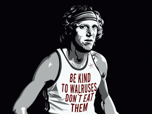 Bill Walton Art Retro Vintage Basketball Sport Wall Art Print Poster