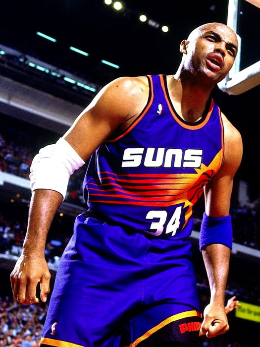 Charles Barkley Retro Vintage Basketball Sport Wall Art Print Poster