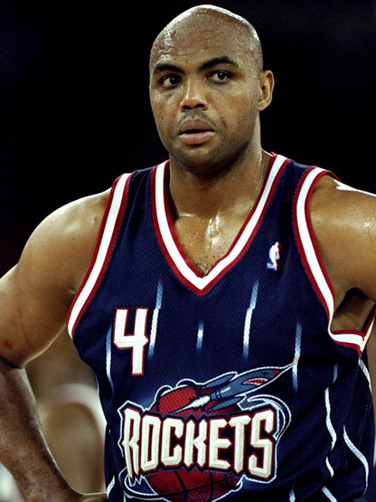 Charles Barkley Retro Vintage Basketball Sport Wall Art Print Poster
