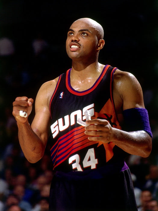 Charles Barkley Retro Vintage Basketball Sport Wall Art Print Poster