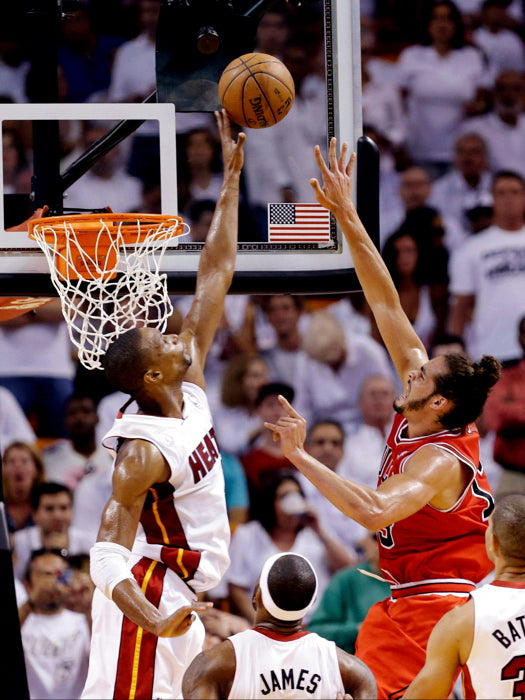Chris Bosh Block Basketball Sport Wall Art Print Poster