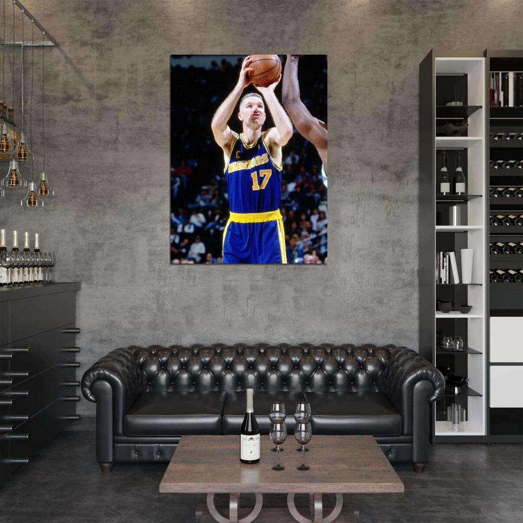 Chris Mullin Retro Basketball Sport Wall Art Print Poster