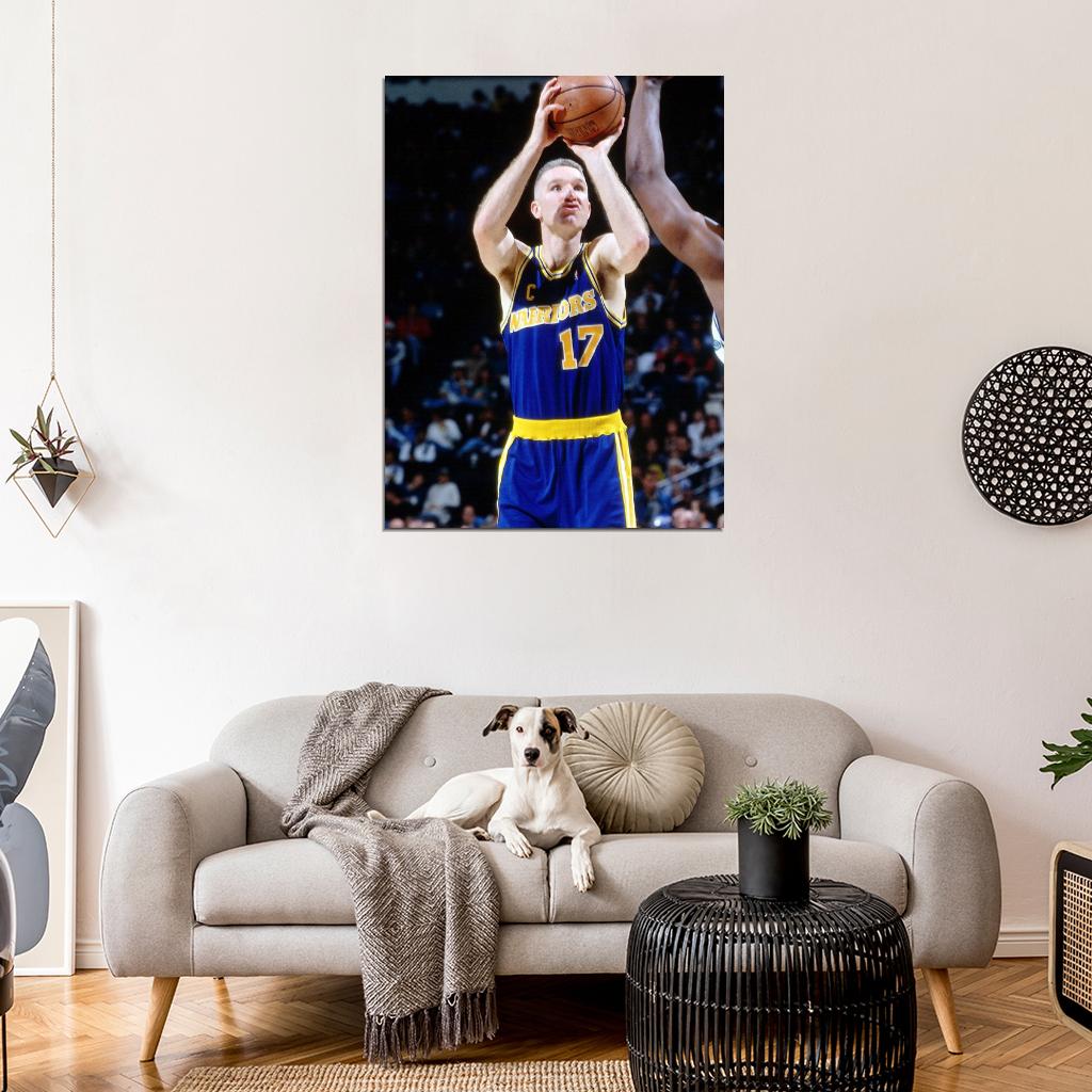 Chris Mullin Retro Basketball Sport Wall Art Print Poster