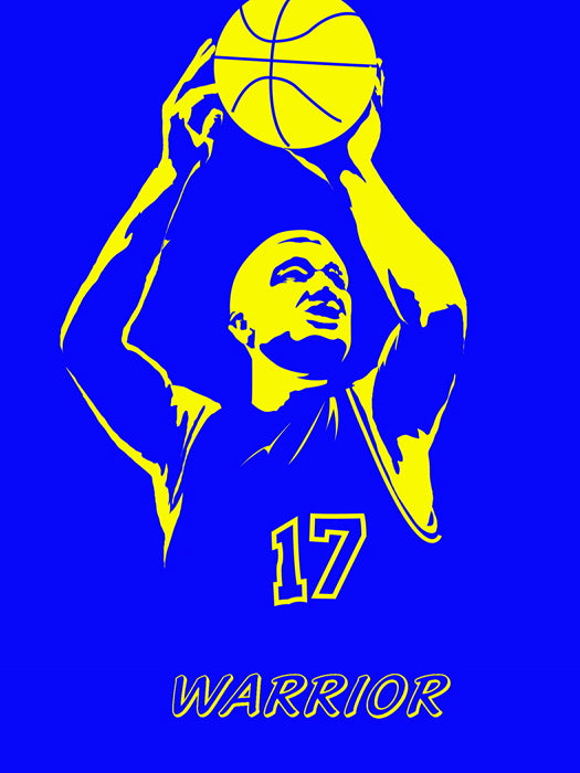 Chris Mullin Art Retro Basketball Sport Wall Art Print Poster
