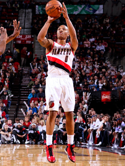 Damian Lillard Jump Shot Basketball Sport Wall Art Print Poster