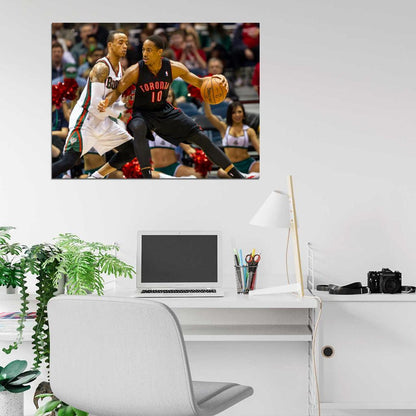 DeMar DeRozan Basketball Sport Wall Art Print Poster