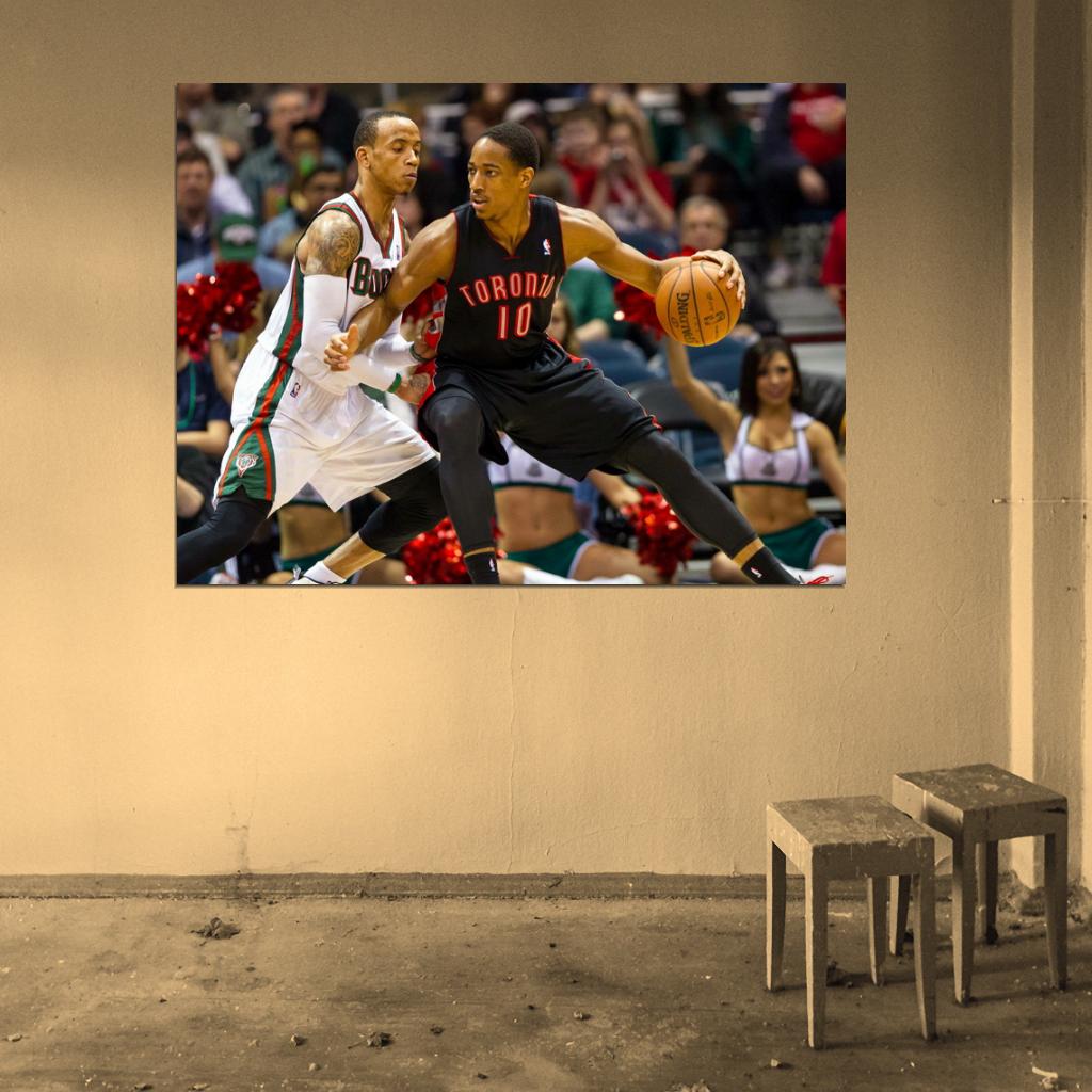 DeMar DeRozan Basketball Sport Wall Art Print Poster