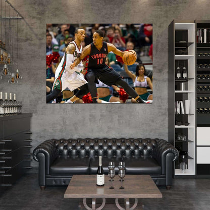 DeMar DeRozan Basketball Sport Wall Art Print Poster