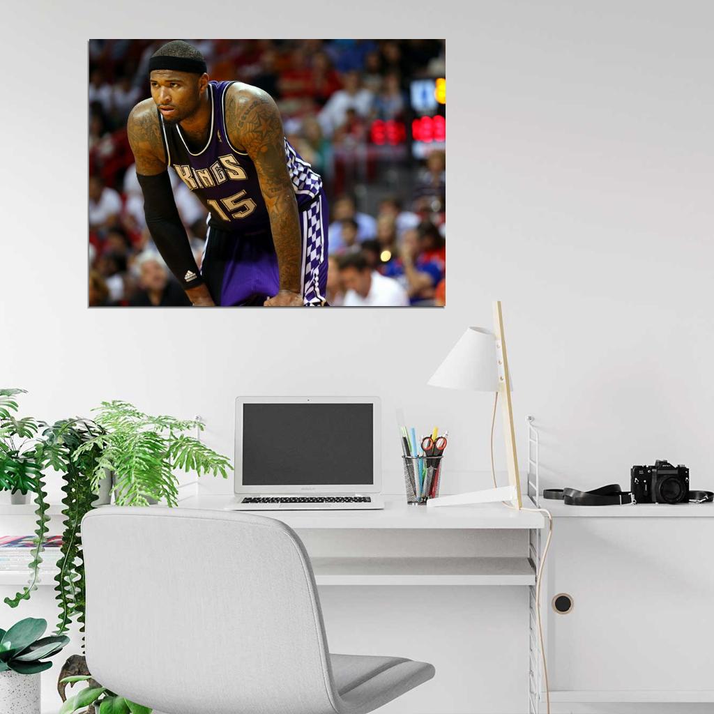 DeMarcus Cousins Basketball Sport Wall Art Print Poster