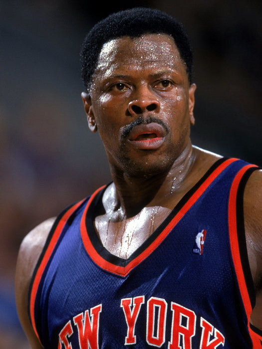 Patrick Ewing New York Retro Basketball Sport Wall Art Print Poster