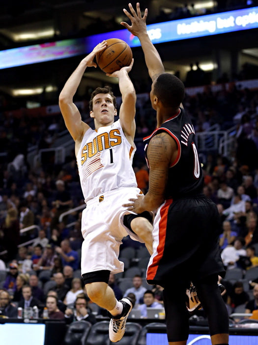 Goran Dragic Fadeaway Jump Shot Basketball Sport Wall Art Print Poster