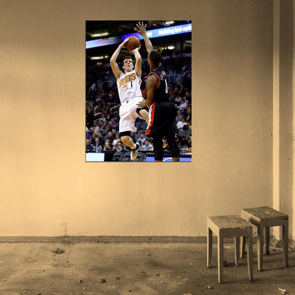 Goran Dragic Fadeaway Jump Shot Basketball Sport Wall Art Print Poster