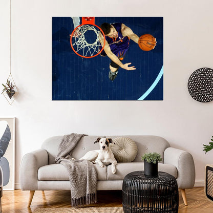 Goran Dragic Reverse Layup Basketball Sport Wall Art Print Poster
