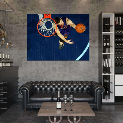 Goran Dragic Reverse Layup Basketball Sport Wall Art Print Poster