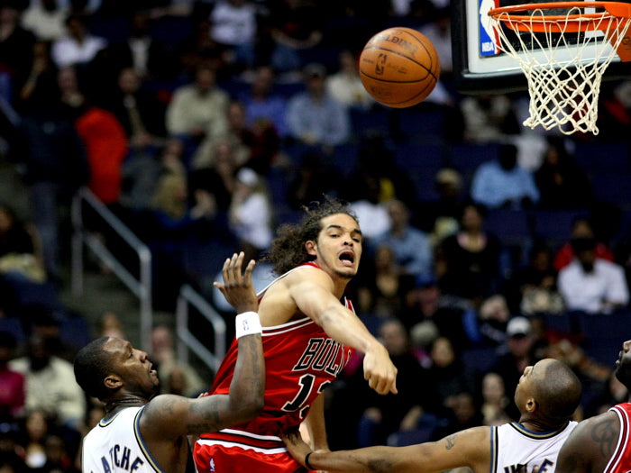 Joakim Noah Monster Block Basketball Sport Wall Art Print Poster