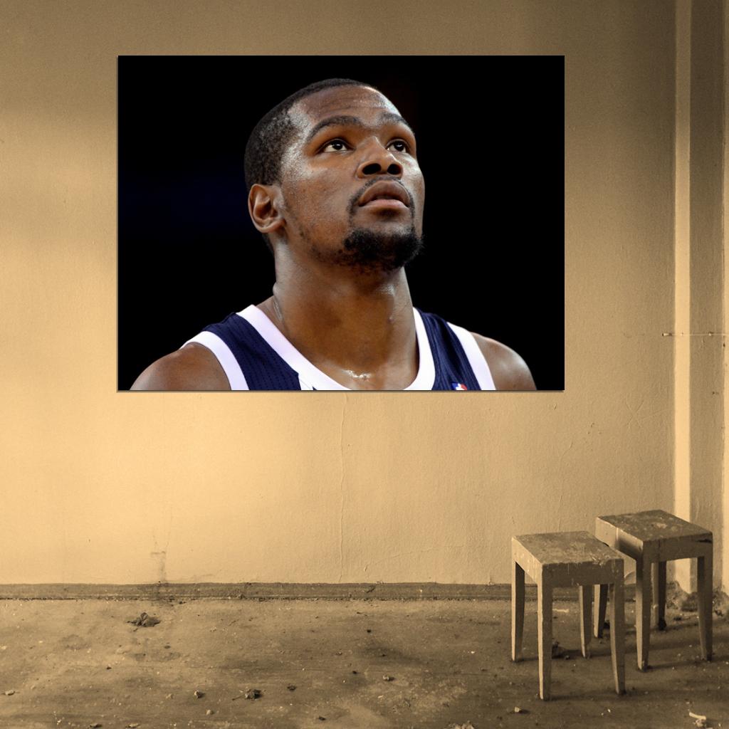 Kevin Durant US Team Basketball Sport Wall Art Print Poster